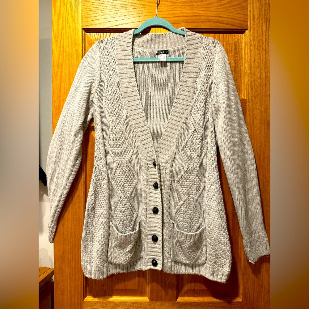 Grey Cardigan